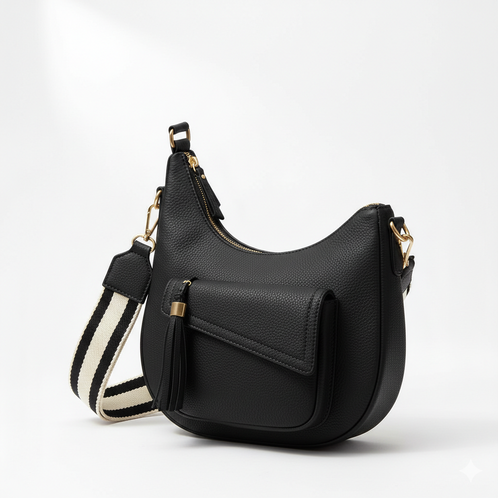 Women's Black Sling Bag