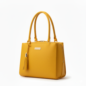 Elegance Women's Yellow Shoulder Bag