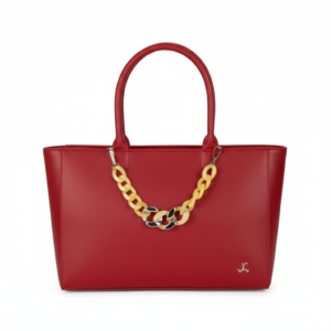 Women's Red Satchel Bag