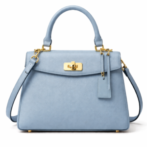 Elegant Women's Blue Handbag