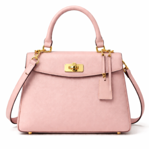 Elegant Blush Pink Handbag