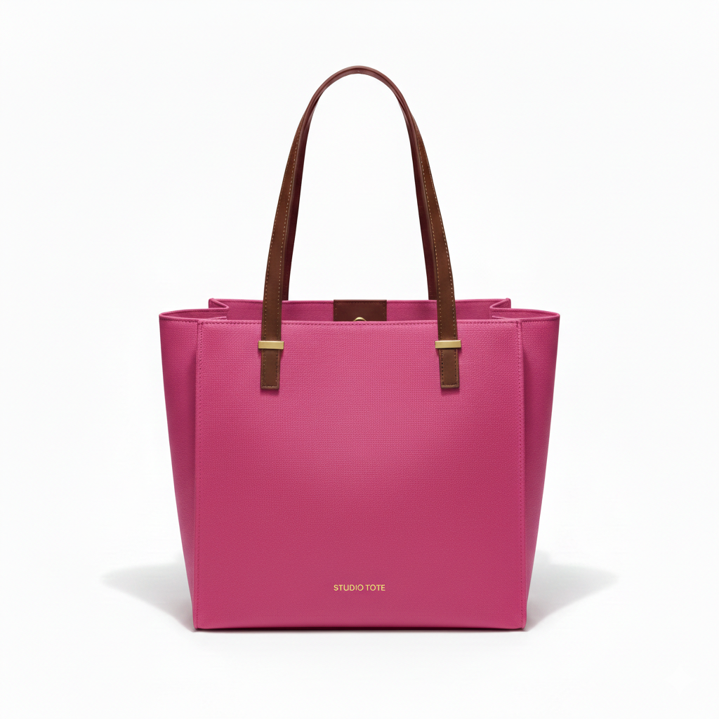 Elegant Women's Pink Tote Bag