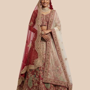 Elegance Embroidered Lehenga Choli Set