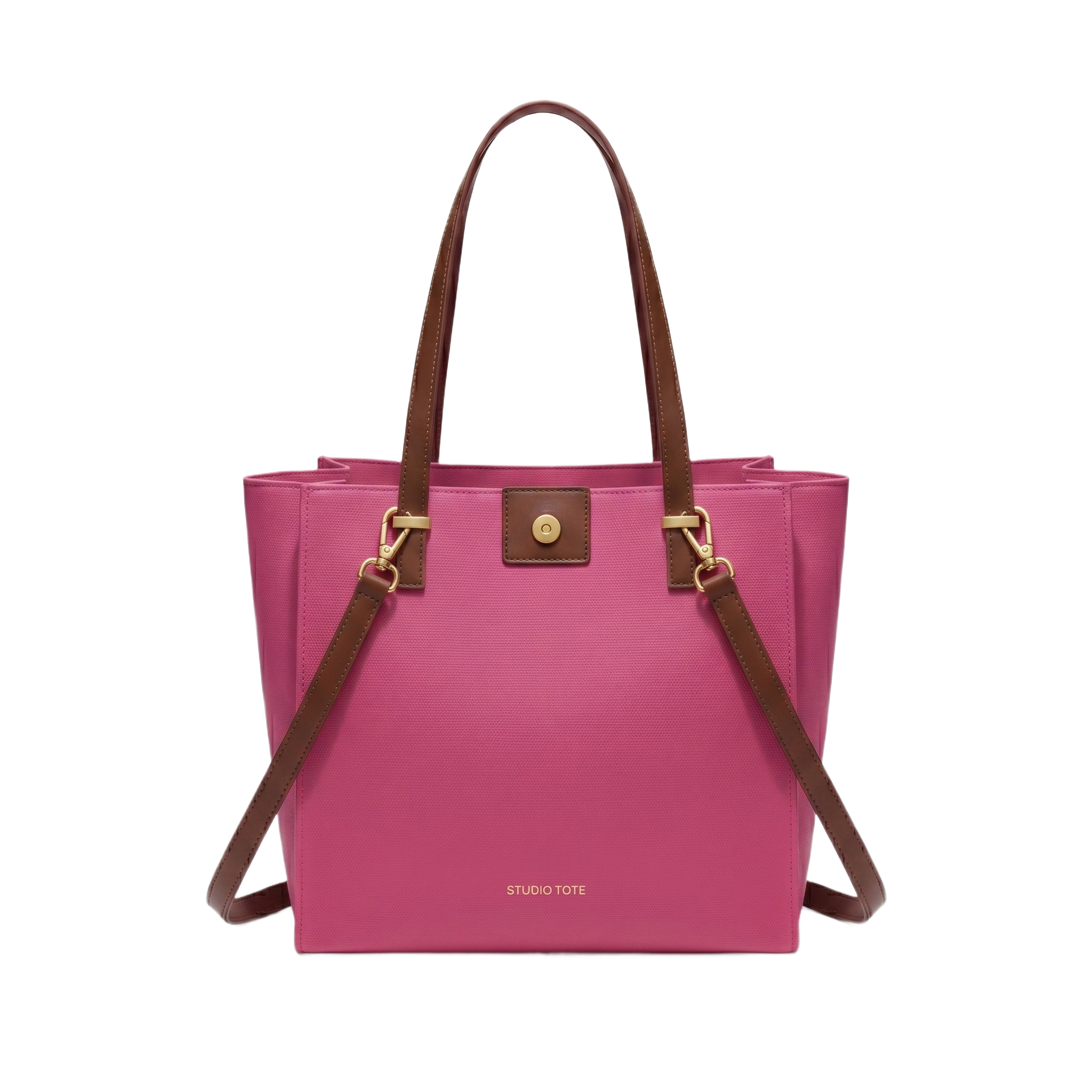 Elegant Women's Pink Tote Bag - Image 3