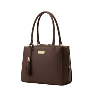 Elegance Women's Brown Shoulder Bag
