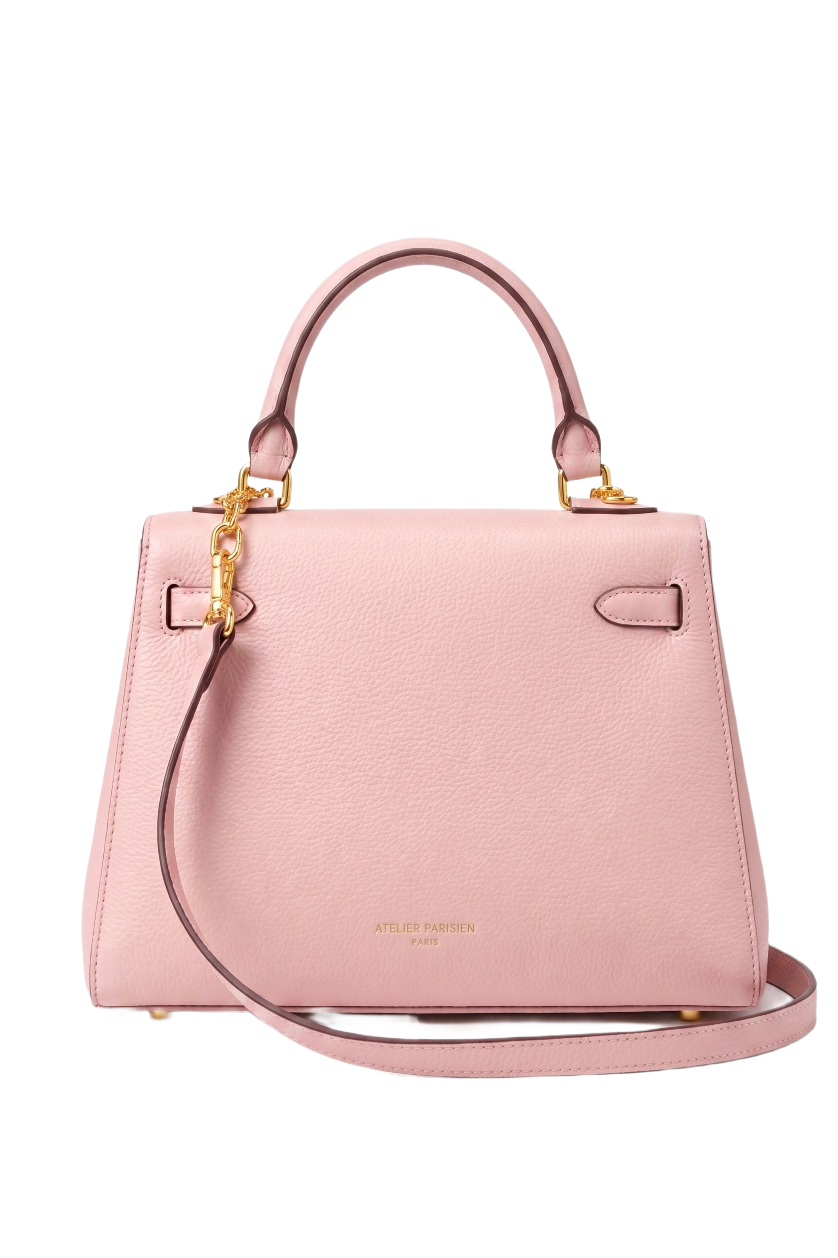 Elegant Blush Pink Handbag - Image 2