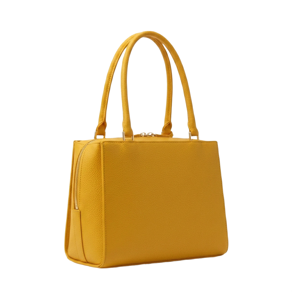 Elegance Women's Yellow Shoulder Bag - Image 3