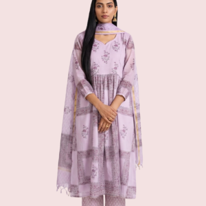 Kajri kurta set with straight pants