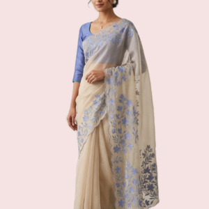 Linen Silk Tissue Kota Saree