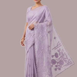Silky kota thread work saree