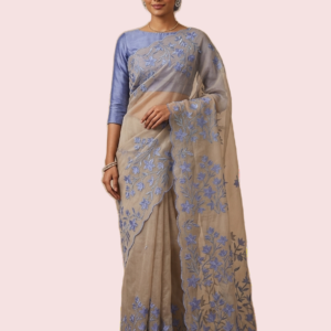 Embroided Soft Kota Silk Saree