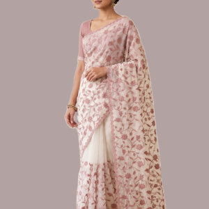 Appliqued Worked Kota Saree
